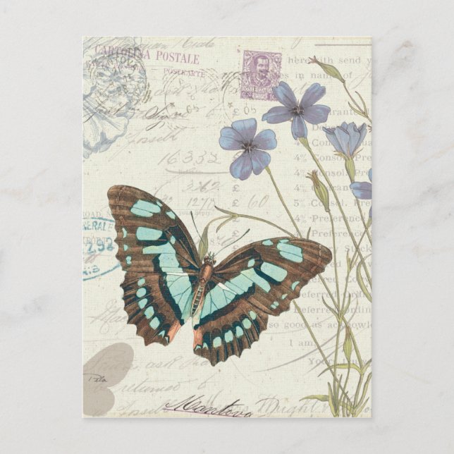 Papillon Tales Postkarte (Vorderseite)