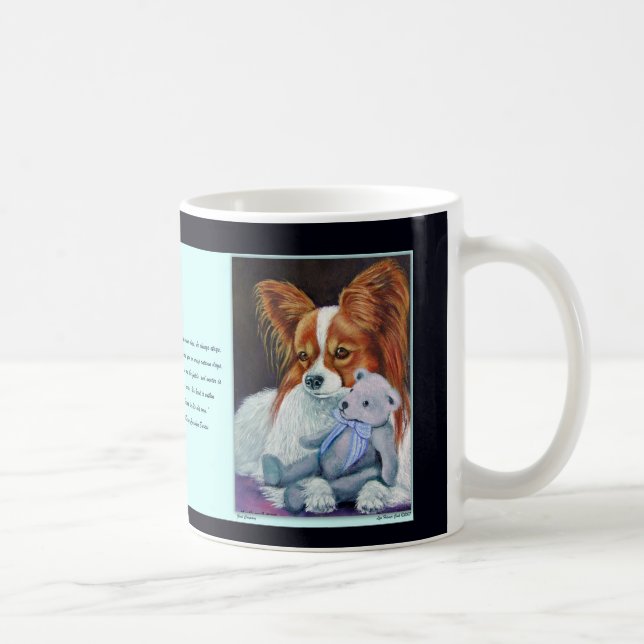 Papillon-Tasse Tasse (Rechts)