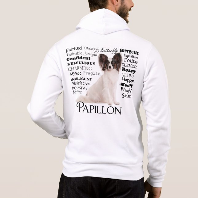 Papillon Traits Hoodie (Rückseite)