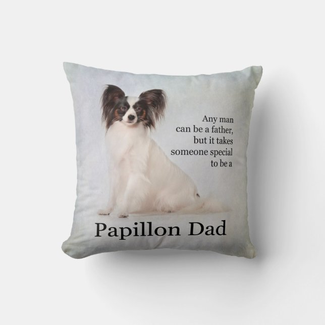 Papillon Vater Pillow Kissen (Vorderseite)