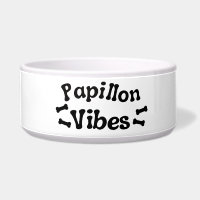 Papillon Vibes Keramik-Hundefutter-Schüssel