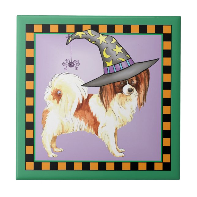 Papillon Witch Fliese (Vorderseite)