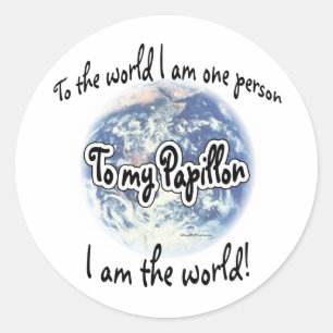 Papillon World 2 - Aufkleber