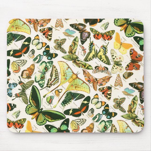 Papillons Mousepad (Vorne)