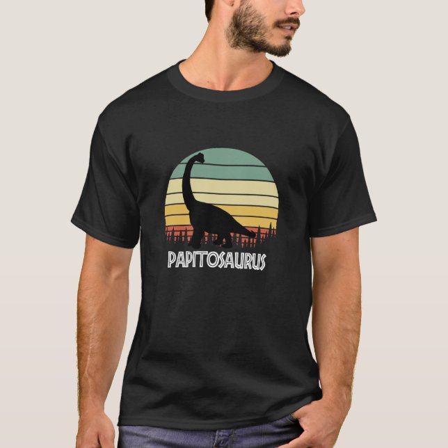 PAPITOSAURUS PAPITO SAURUS PAPITO DINOSAUR T-Shirt (Vorderseite)