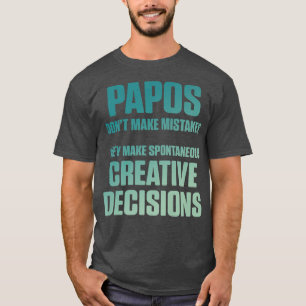 Papo Grandpa Großvater-Tag der Väter T-Shirt