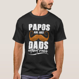 Papo Grandpa Regeln Großvater Väter Tag_2 T-Shirt