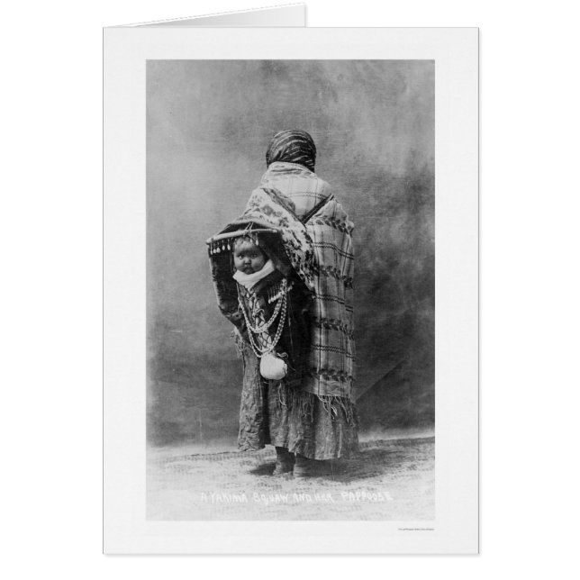 Papoose u. Yakama Squaw 1910 (Vorne)