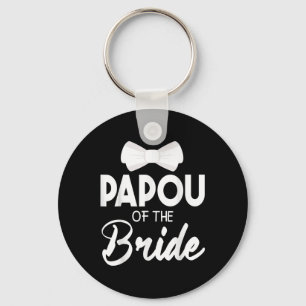 Papou der Brauerei glückliche Hochzeit Verheiratet Schlüsselanhänger