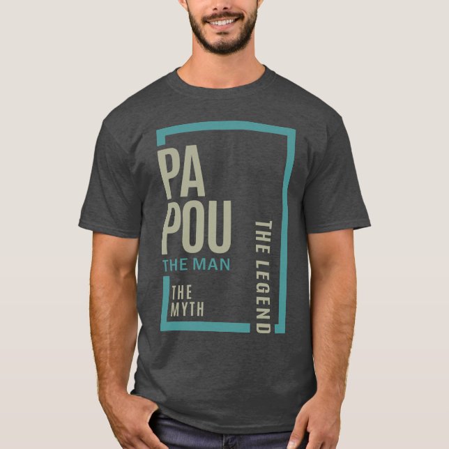 Papou Der Mythos T-Shirt (Vorderseite)
