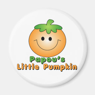 Papou Little Pumpkin Magnet