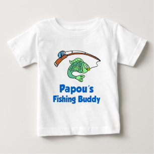 Papous Fischen-Freund Baby T-shirt