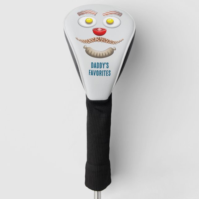 PAPPAS LIEBLINGSGERICHTE GOLF HEADCOVER (Vorderseite)