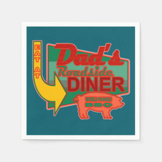 Pappas Roadside Diner Untersetzer Serviette