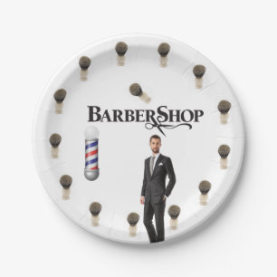 Pappbecher Friseur Pappteller