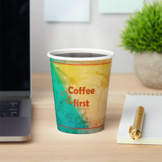 Pappbecher für Kaffee
