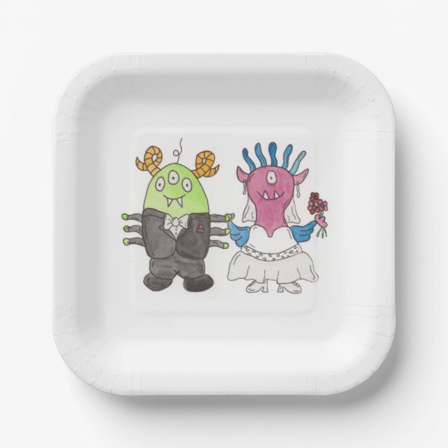 Pappdeckelplatte Pappteller (Vorderseite)