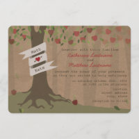 Pappe Inspirierter Apple Orchard Hochzeitsempfang