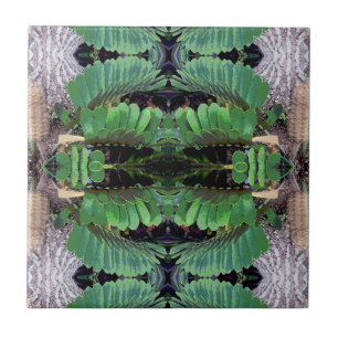 Pappe Palm Pattern Fliese