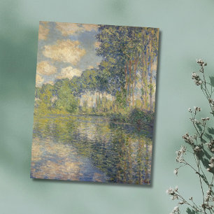 Pappeln an der Epte - Monet Postkarte