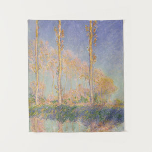 Pappeln, impressionistische Landschaft, Claude Mon Wandteppich