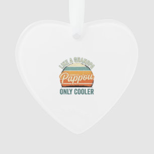 Pappou wie ein Opa, nur cooler, Vintage-Shirt_1 Ornament