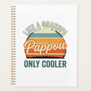 Pappou wie ein Opa, nur cooler, Vintage-Shirt_1 Planer