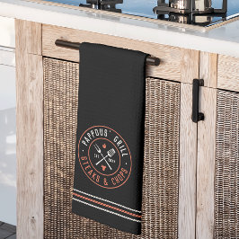 Pappous' Grill Personalisiertes Jahr Geschirrtuch