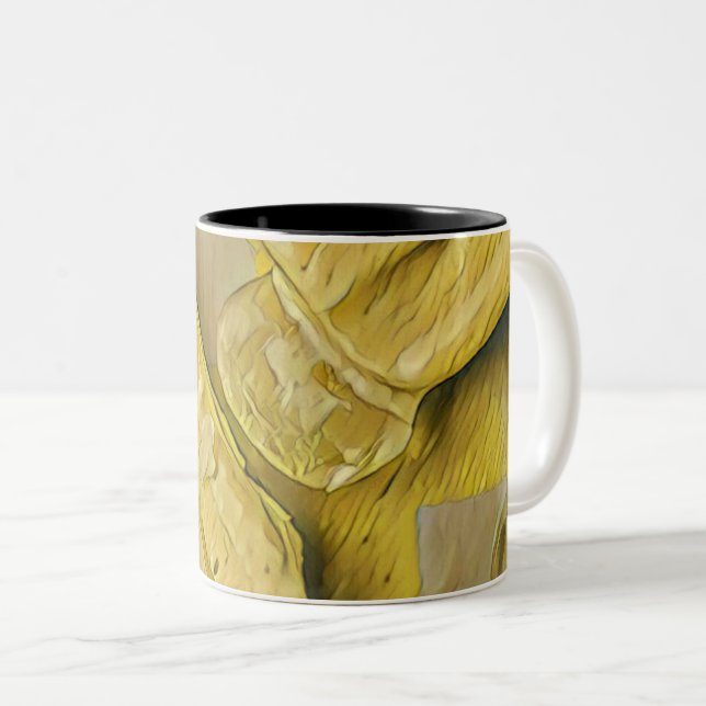 Pappsikel Zweifarbige Tasse (VorderseiteRechts)