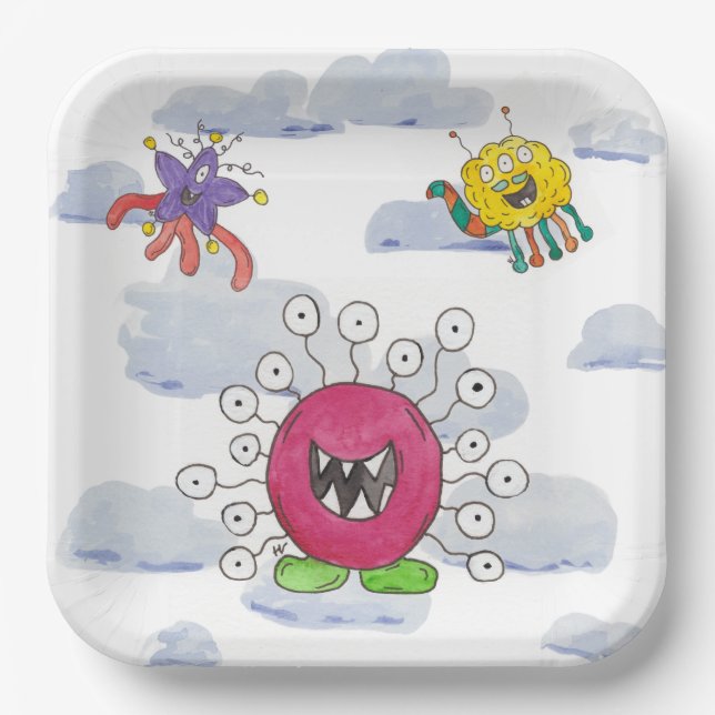 Pappteller (Vorderseite)
