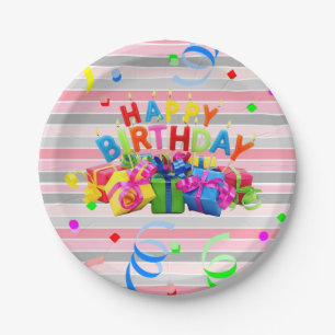 Pappteller, Happy Birthday Pappteller