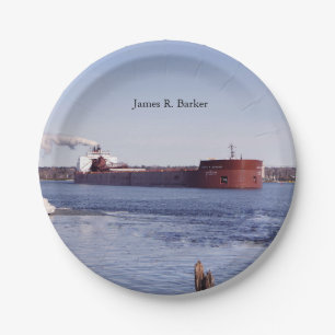 Pappteller James R. Barker