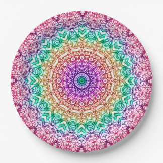 Pappteller-Mandala Mehndi Art G379 Pappteller