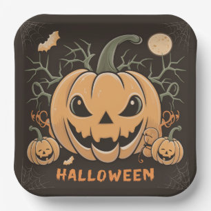 Pappteller Reihe 2 Pumpkin 03