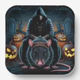 Pappteller Serie 1 Ratten 04