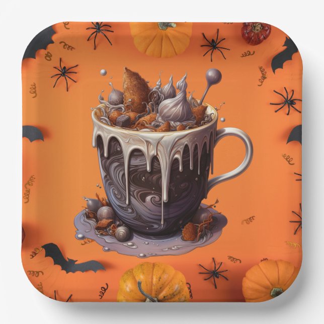 Pappteller Serie 9-7 (Vorderseite)