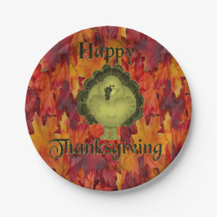 Pappteller Thanksgiving