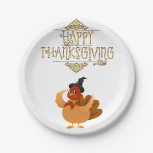 Pappteller Thanksgiving
