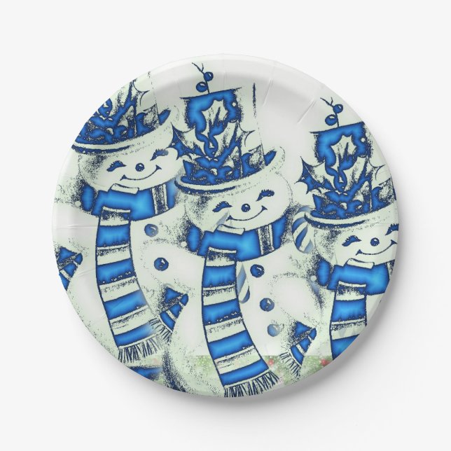 Pappteller Weihnachten (Vorderseite)