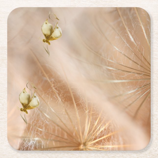 Pappuntersetzer Rechteckiger Pappuntersetzer (Vorderseite)