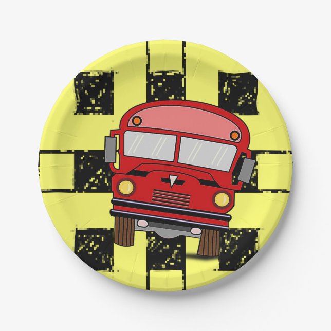 Pappwagen Pappteller (Vorderseite)