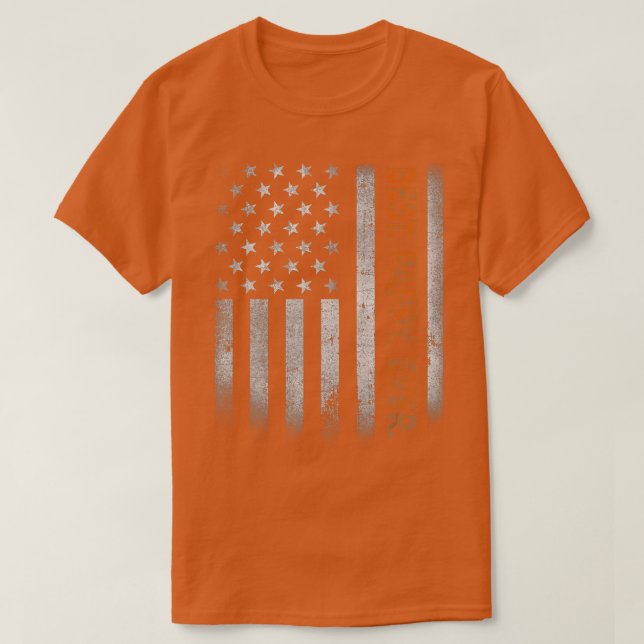 Pappy American Flag Fathy Day for Pappy from Dau T-Shirt (Design vorne)