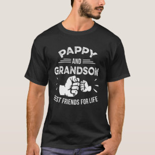 Pappy and Grandson Matching Fist Bump Bester Freun T-Shirt