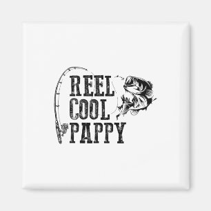 Pappy Angelrolle Cooler Pappy Lustiges Geschenk 1 Magnet