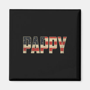 Pappy Bold Patriotische Amerikanische Flagge Vater Magnet