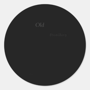 Pappy Bourbon Whiskey Runder Aufkleber