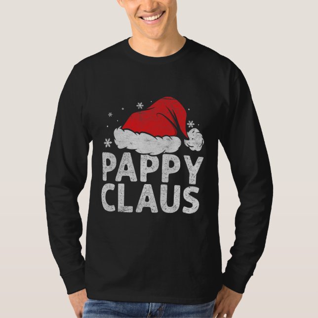 Pappy Claus Shirt Men Family Matching Christmas (Vorderseite)