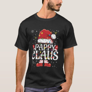 Pappy Claus Weihnachtsmannmütze Funny Christmas Li T-Shirt