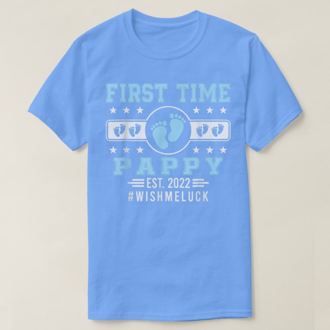 Pappy Est zum ersten Mal T-Shirt (Design vorne)