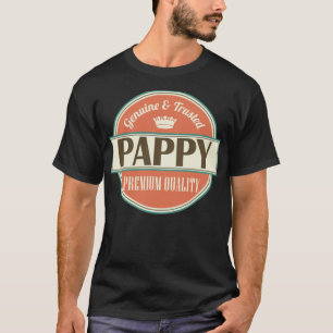 Pappy Opa Väter buddhistischer lustiger Yoga T-Shirt